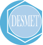 Logo de la société DESMET : mécanique générale et usinage sur mesure pour des pièces métalliques ou plastique de précision pour la Drôme